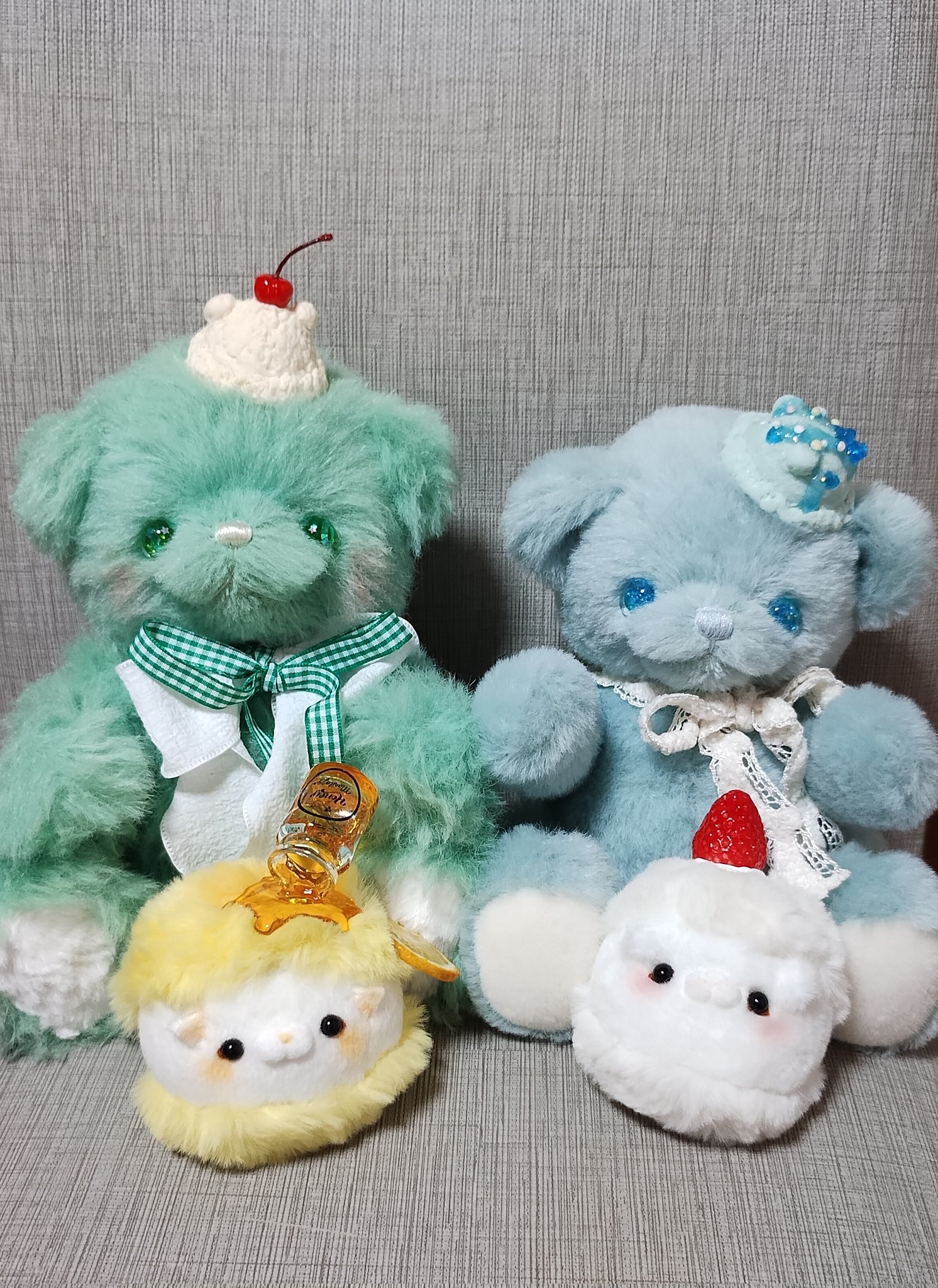いとわたあめ　マスコットぬいぐるみ いとわたあめ マスコットぬいぐるみ 全4種 いとわたあめ