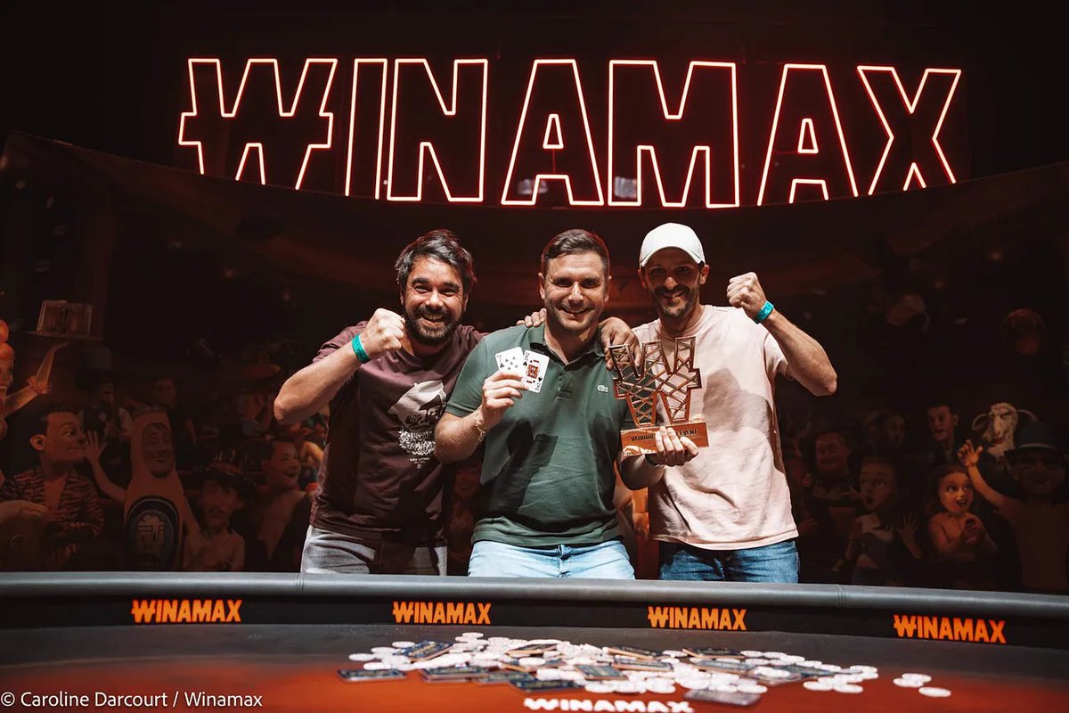 SpadepokerTV's tweet image. WPO Aix-les-Bains: €500 ME draws 2,566 entries for €1.083M.  Gus Hansen makes FT, exits 7th (€16,899). Jeremy Cauchard wins €135K in 30-min HU. 🏆🔥
#WPO #Poker #SpadePoker

spadepoker.tv/en/news/wpo-ai…