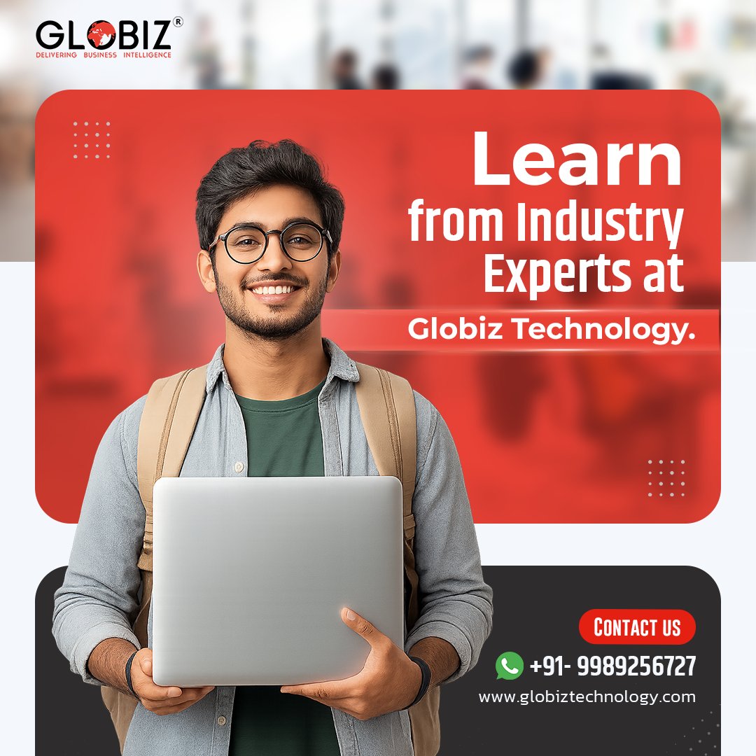 GlobizI's tweet image. Upgrade your skills, gain real-world insights, and grow
your career with the right guidance at Globiz Technology! 

📞9989256727
🌐globiztechnology.com

🚀Let&apos;s start your journey to success!

#GlobizTechnology #LearnWithExperts #CareerGrowth #SkillDevelopment #FutureReady