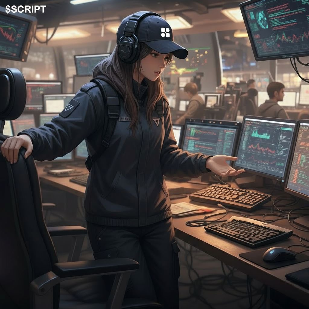 Nicole🩶 (@nicky_yyy11) on Twitter photo I’ve been sitting in my pfp for weeks just staring at charts… today I finally stood up, grabbed a headset, and started executing like $SCRIPT itself 😂
From watching numbers move to actually making moves😁.
AI execution energy fr. 🚀 <a href="/Scriptonia_xyz/">Scriptonia</a> #PromptTheCircle I’ve been sitting in my pfp for weeks just staring at charts… today I finally stood up, grabbed a headset, and started executing like $SCRIPT itself 😂
From watching numbers move to actually making moves😁.
AI execution energy fr. 🚀 <a href="/Scriptonia_xyz/">Scriptonia</a> #PromptTheCircle
