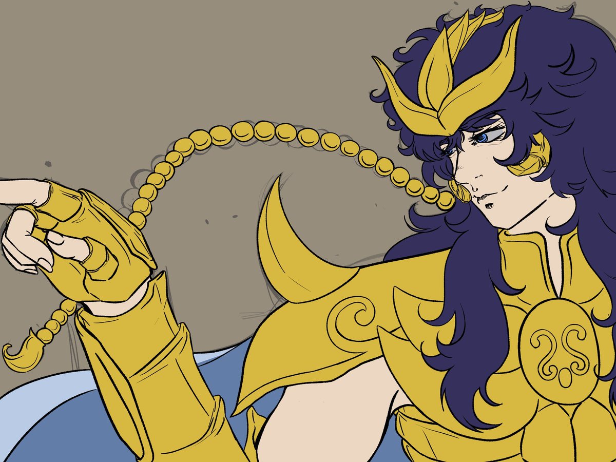 3than0lo's tweet photo. AHHH MILO MILOOOO😭🙏🏻
#Milo #saintseiya #miloscorpio https://t.co/VAbXwKQA6J