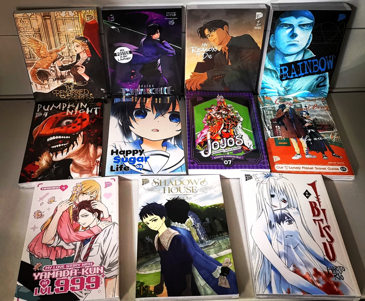 PresseComicShop's tweet photo. Die @MangaCult Neuheiten sind eingetroffen & bei uns online https://t.co/Ubh7fECr2E ,sowie in unseren Geschäften Chemnitz Paul-Bertz-Str.20 & Zwickau Magazinstr.13-15 (ab Mi) verfügbar.😃
#manga #happysugarlife #ibitsu #rainbow #7fates #pumpkinnight #shadowshouse #pressecomicshop https://t.co/64PwH0l0ch