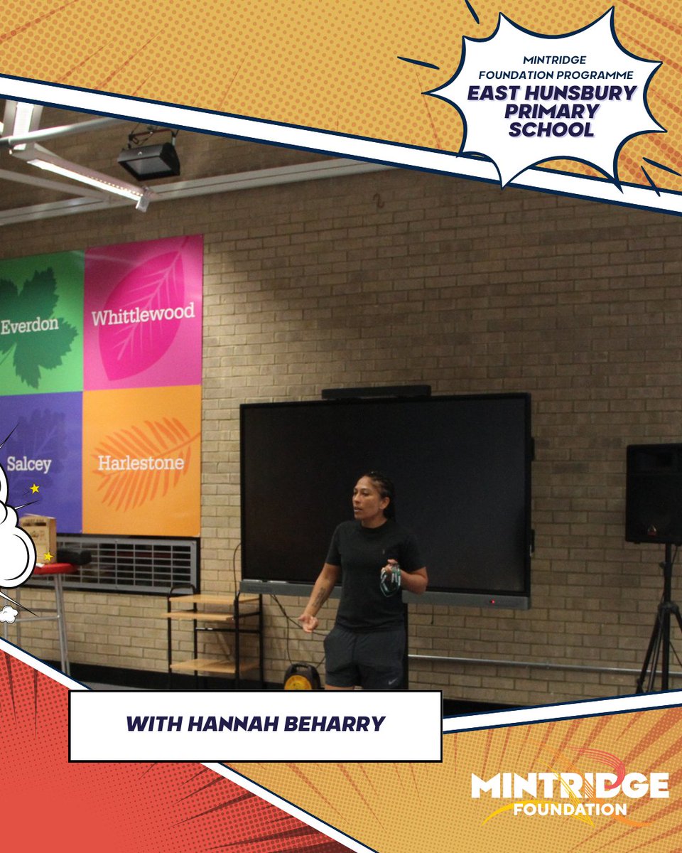 A huge thank you to the fantastic staff and pupils at <a href="/EHPS_primary/">East Hunsbury Primary School</a> for such a warm welcome, and to <a href="/hannahbeharry/">hannah beharry</a> for being a brilliant role model, as always.

#MintridgeProgrammes #TeamMintridge