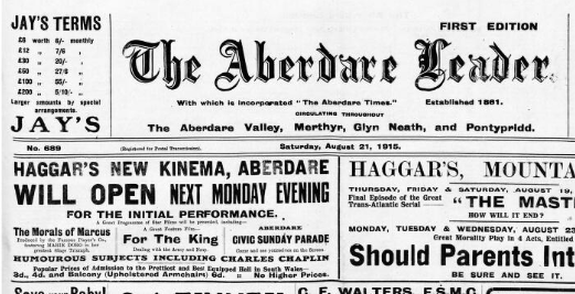 RealPreCinema's tweet image. Pretty girls would parade around the front of the cinema to attract an audience. These projection shows were driven by steam tractor engines.

Below, an ad for the new #KosyKinema from the #AberdareLeader @WalesOnline 21 August, 1915. #CynonValleyMuseum @cynonvalleymus