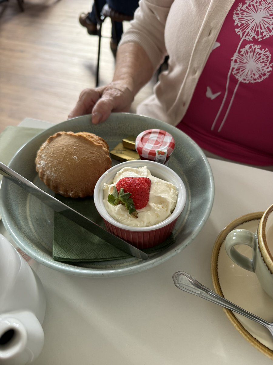 Freshly baked sausage rolls and scones this morning at The Tea Rooms at Hilden Mill #socialenterprise