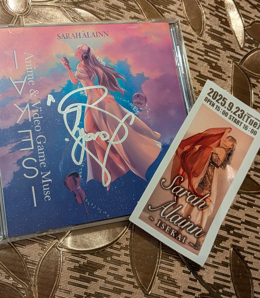 sella926's tweet photo. サラ・オレインさんの下関コンサート💕行ってきました!!
最前列🎶感動しすぎて、言葉が追いつきません😭✨
The Final Time Traveler、ひこうき雲、本当に心に沁みました🥹
最高すぎて、時を止めたかったです😂✨
一生の宝物になりました🥹🌼 https://t.co/DZUq7OYklD