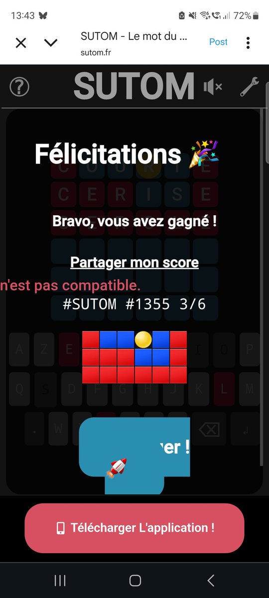 Ciceron n'est pas carré