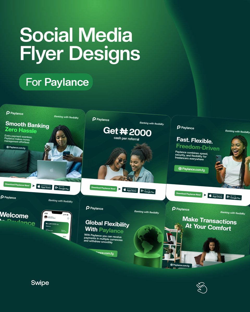 AdehinMercy's tweet image. Paylance is more than just a bank, designed for freelancers,with unique factors like speed, Global flexibility.and security. I images that resonate with the freelancers. Every detail is intentional to ensure it speaks directly to our target audience