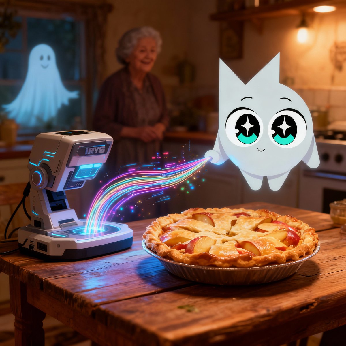 Could we digitize taste? 
Stored on IRYS, we could preserve grandma’s secret recipes, revive forgotten flavors, and craft entirely new ones. Like VR for taste—permanent, timeless. The future of food is in data. <a href="/irys_xyz/">Irys (✧ᴗ✧)</a>