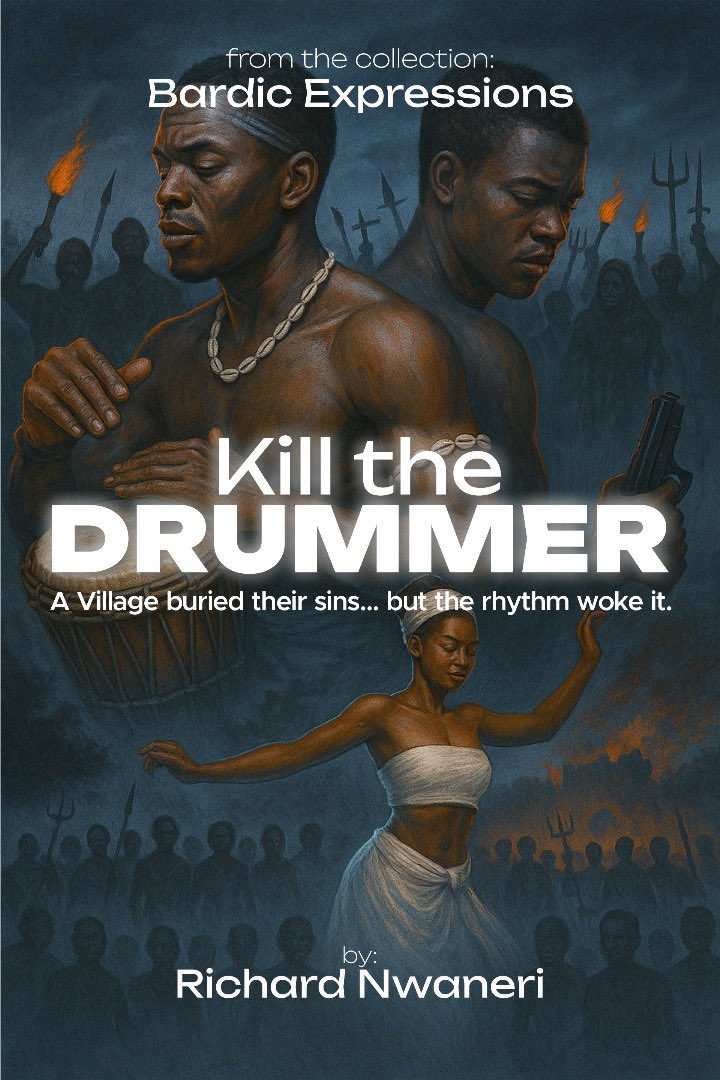 neutribes's tweet image. The village buried their sins, but the rhythm woke it.. Find out what happened to Amadi the drummer boy today..

Get bardic Expressions… 

Link in bio

#bookalert #booksbooksbooks #bookreviews #africanfolktale #africanfolklore #africianstories #BallonDor