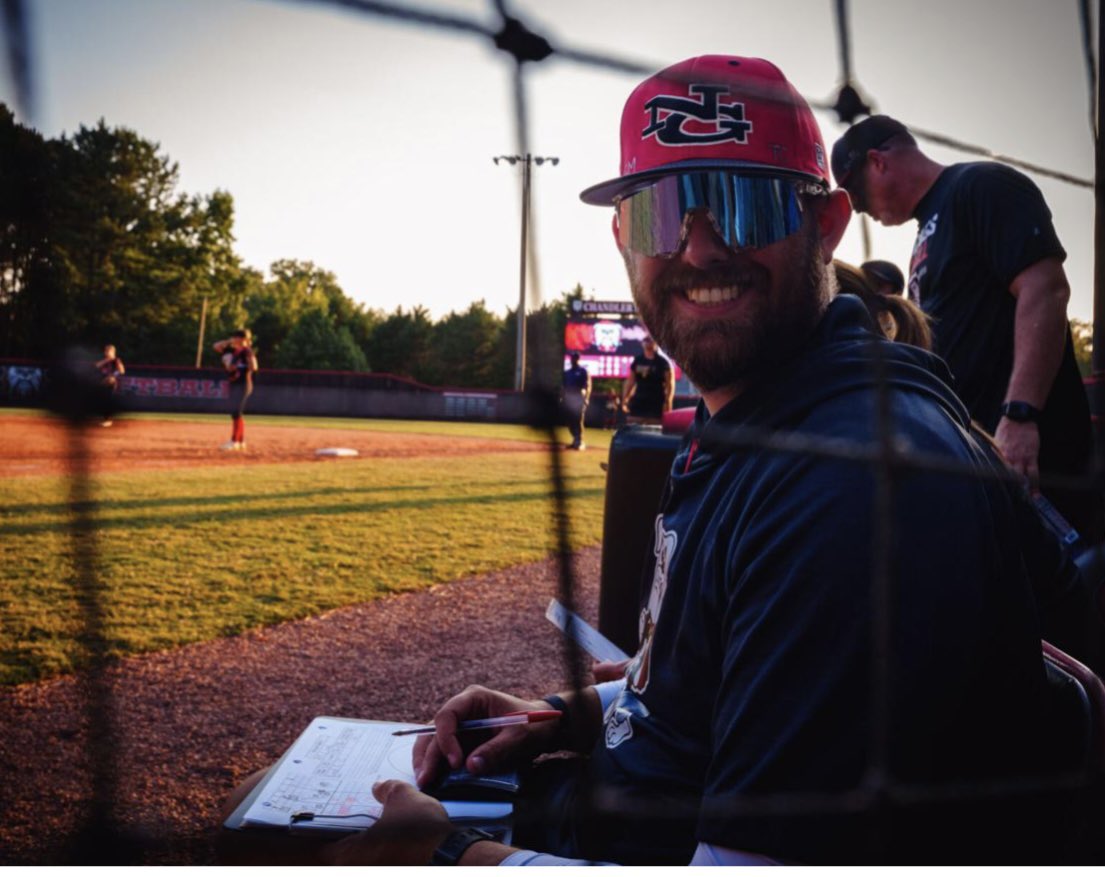 Coach Knox is fired up about our big non-region match up today!!!
📆 9/23/25
🆚 Wesleyan 
⏰ 4:00 JV/ 6:00 V
📍North Gwinnett