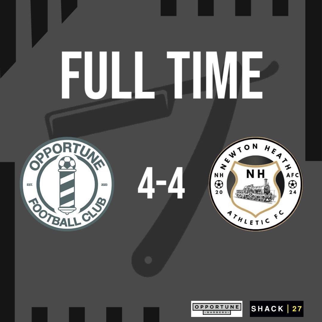 Finished in a stalemate on Sunday against @newton_heath_athletic .. we didn’t take our chances to put the game to bed!

⚽️ <a href="/Coreyeaton77/">Corey Eaton</a> 🅰️ @_amarkhan_ 
⚽️ @_amarkhan_ 🅰️ @coreyeaton77 
⚽️ Jammy 🅰️ @coreyeaton77 
⚽️ Jammy 🅰️ @_amarkhan_