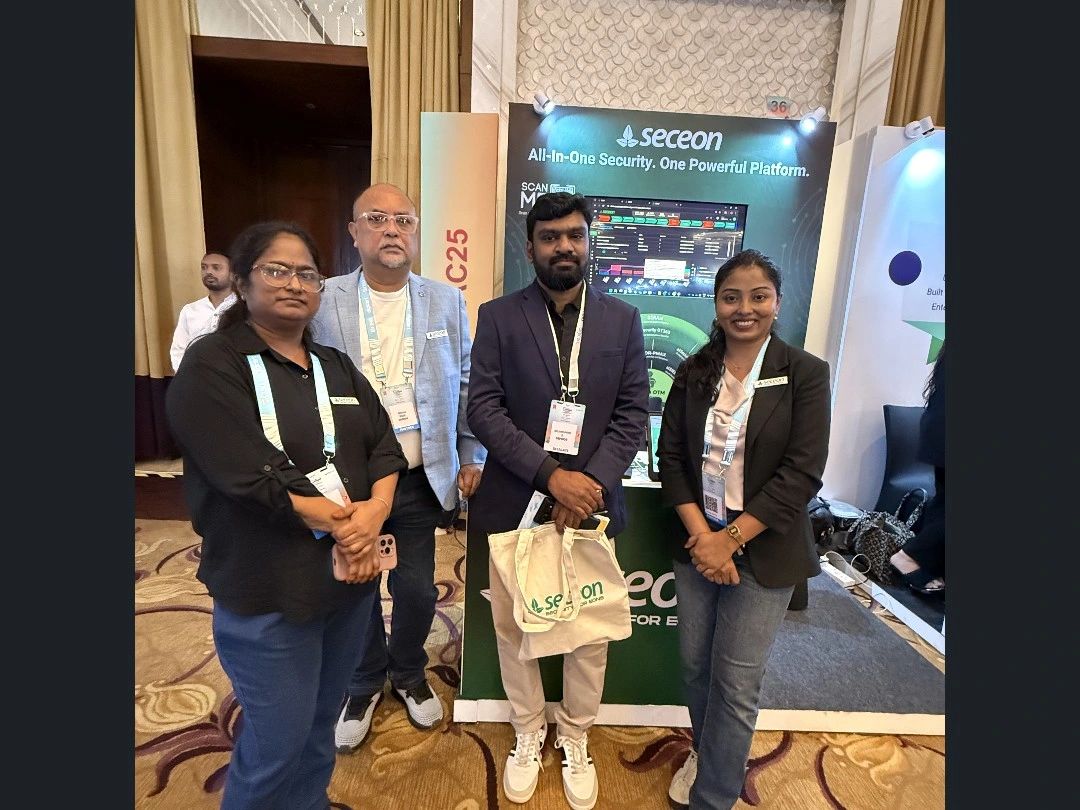 Seceon_Inc's tweet photo. ✨ Day 2 at #ETCISO Annual Conclave 2025 ✨
Another power-packed day at Grand Hyatt, Goa!
At Booth 36, our experts are showcasing how @Seceon_Inc  AI/ML-powered platform helps you:
✔️ Detect threats in real time
✔️ Automate response
✔️ Simplify SOC ops
👉 https://t.co/60P8ydLWnC https://t.co/pYkKtV7l93