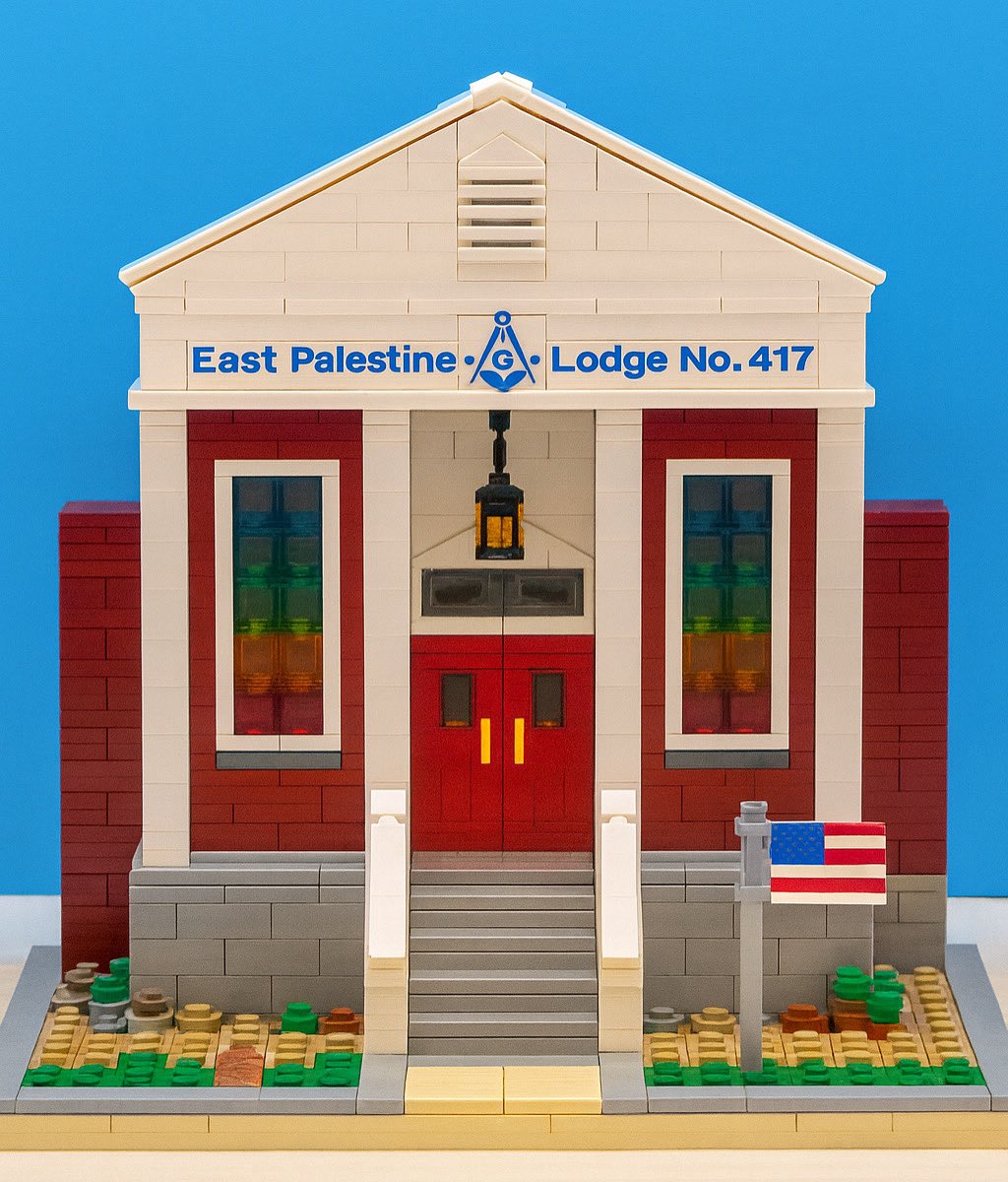 EP_417's tweet image. Lego version of East Palestine 417 ✅
#BeLegendary #Freemasonry #Legos