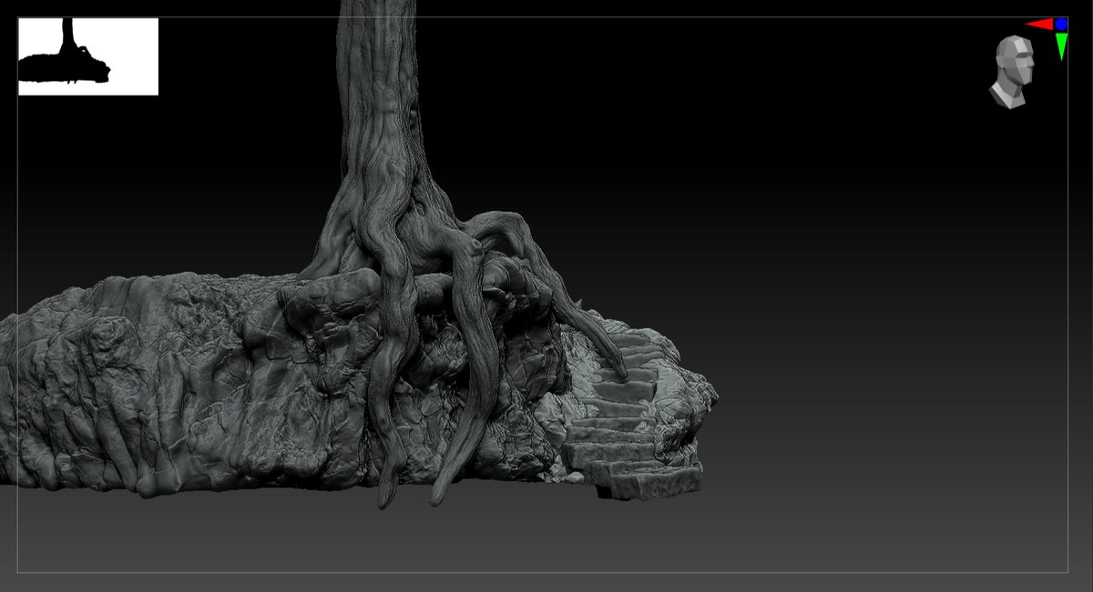stefanwacker_'s tweet photo. The 3D process was ZBrush and Substance and then Blender to put it all together. https://t.co/CjufC0hvta