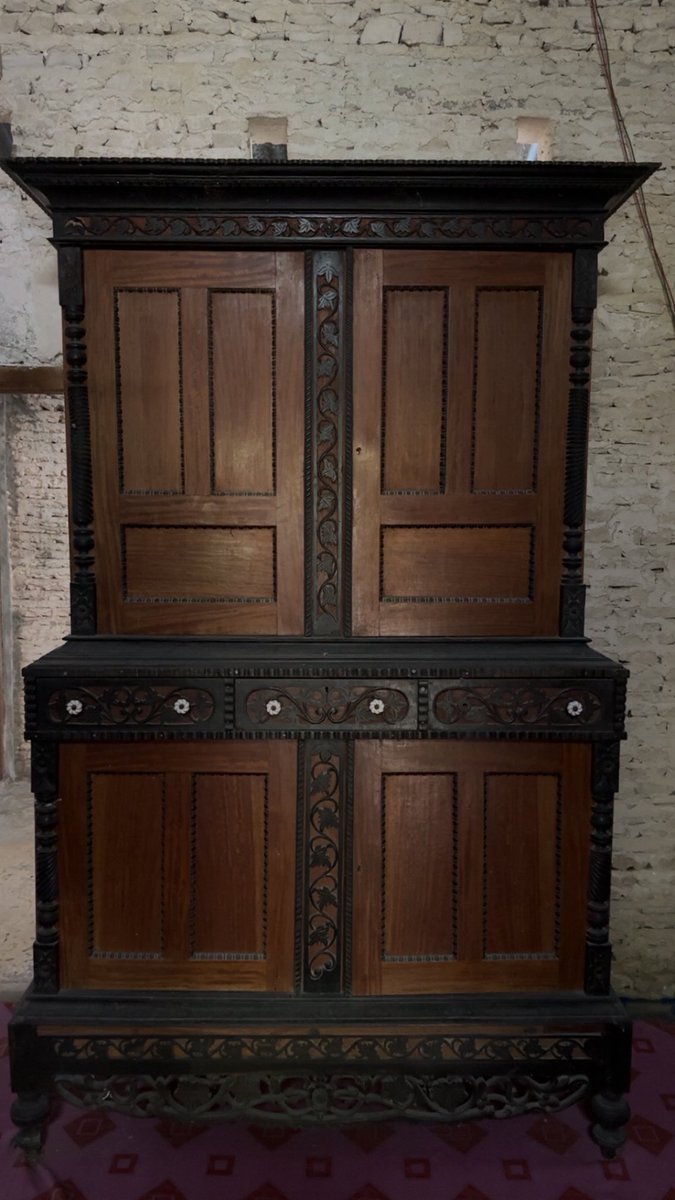 A wardrobe that could be close to 200 years in age. 
📍Hulhudhoo, Addu City