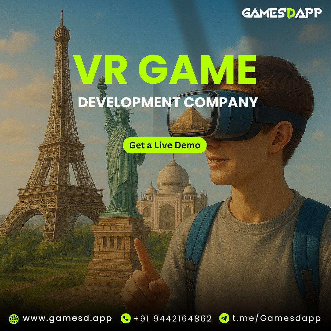 GamesDApp_Ins's tweet image. 🚨 Gamers, imagine being inside the game instead of just holding the controller. 🎮
gamesd.app/vr-game-develo…
📩 support@gamesd.app | 📱+91 9442164862
#VRGameDevelopment #VirtualRealityGaming #ImmersiveExperience #VRGames #GamingFuture
#USAGaming #UKGaming #FranceGaming #Germany