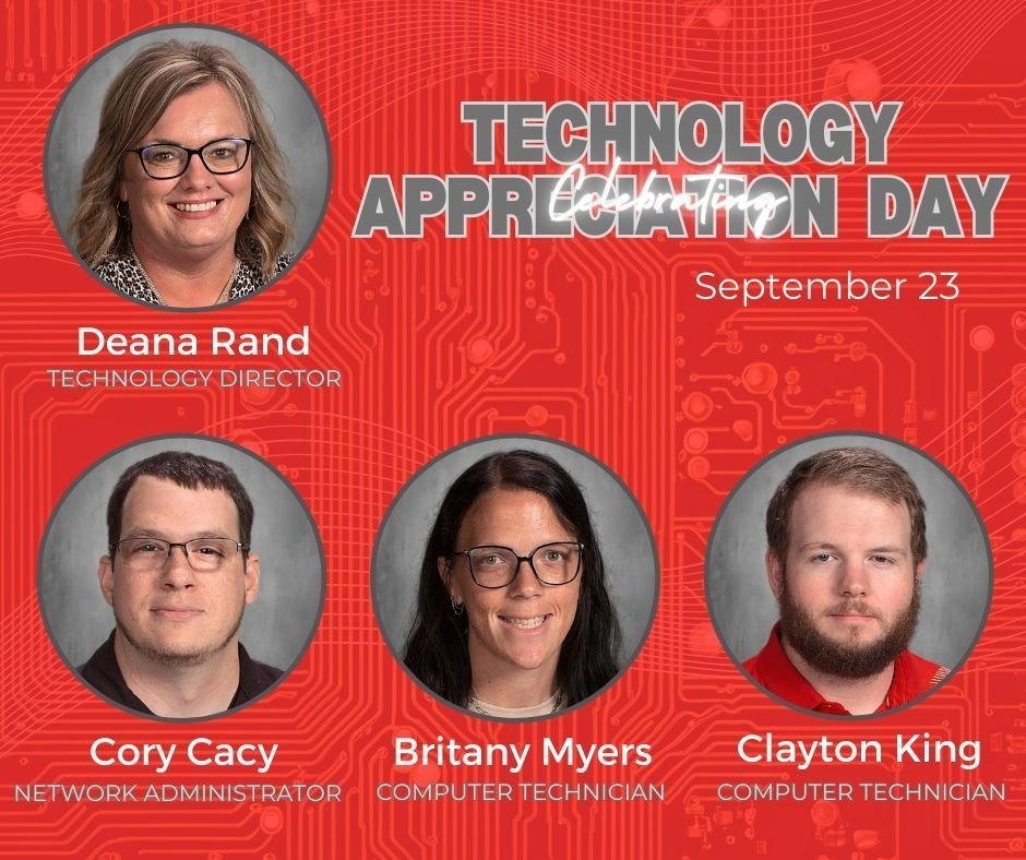 To GISD’s incredible technology team 💻.... From ensuring every device is classroom-ready to maintaining our networks as safe, fast, and functional ... you help our teachers teach, our students learn, and our school to stay connected.  👏 🐐