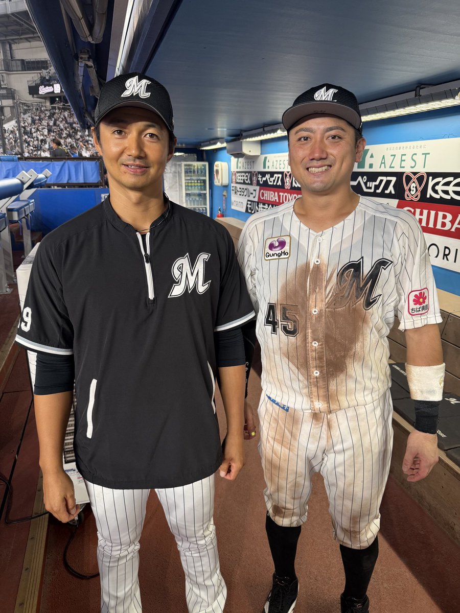本日のヒーロー！
#chibalotte #広報 #唐川侑己 #植田将太