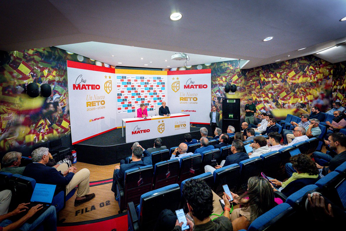 Bienvenido a tu casa, <a href="/MateoChus/">Chus Mateo</a> 🫂

#BienvenidoChus 🤩

#LaFamilia #SomosEquipo