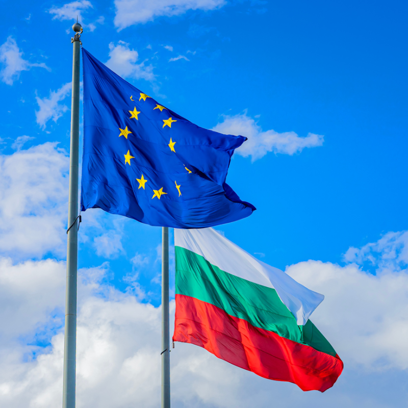 ecb's tweet photo. Bulgaria will switch to the euro on 1 January 2026 and become the 21st country in the euro area. We’ve launched a dedicated web page that brings together information on the Bulgarian currency changeover.