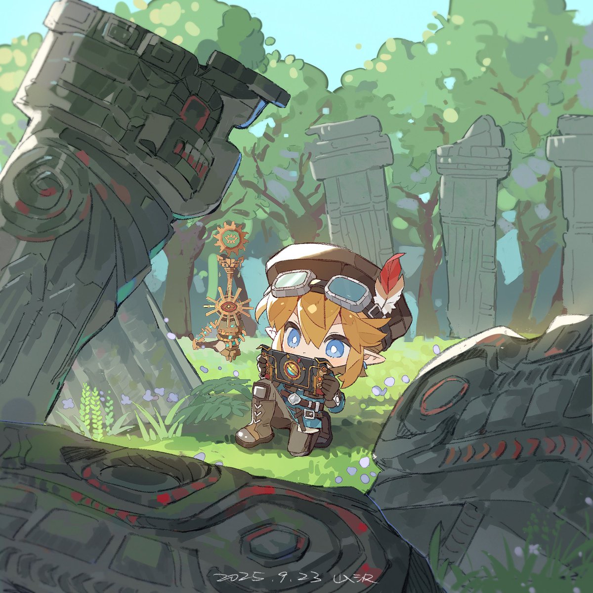shanzer0405's tweet image. #link #ゼルダの伝説