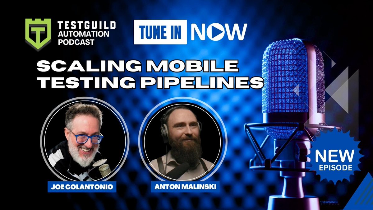 📱#Emulators scale fast but don’t tell the whole story. In this episode, <a href="/anton_malinskiy/">Anton Malinski</a> explains why real devices still matter in #mobiletesting and how to balance speed with reliability when scaling CI/CD pipelines. Listen now. 👉testguild.com/podcast/automa… #TestGuildPodcast