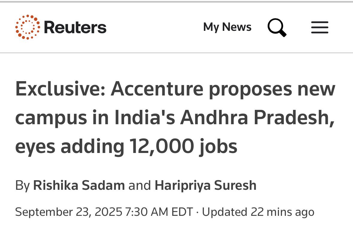 Divya_Mudunuri's tweet photo. A request for 10-Acre land and a promise to generate 12K job opportunities.

Looking forward to indirect income growth in Uttarandhra by all these proposals. https://t.co/qUOyqvGxZJ