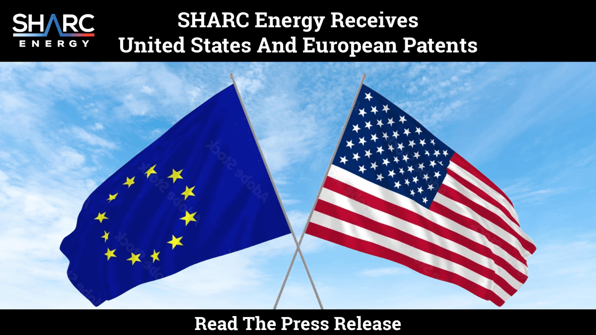 <a href="/SHARCenergy/">SHARC Energy</a> has been granted key patents for its latest SHARC wastewater heat exchange system in both the United States (Patent No. 12,415,149, issued September 16, 2025) and Europe (Patent No. 4 282 506, granted September 3, 2025).

READ MORE: zurl.co/DAQae