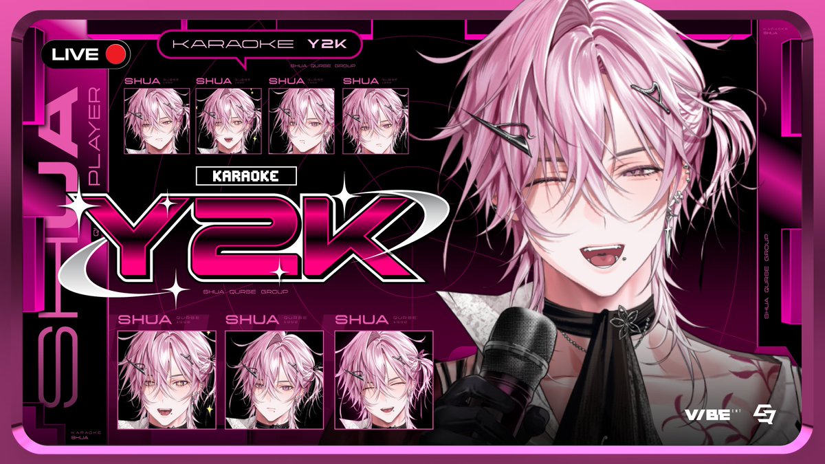 【🔴LIVE】KARAOKE Y2K #ShuaVibeENT      

กดลิงก์นี้เพื่อรอชมก่อนใคร :  youtube.com/live/D6YHK9wYV…

2025.09.23  8PM (GMT+7)               

#QURSE #VibeENT