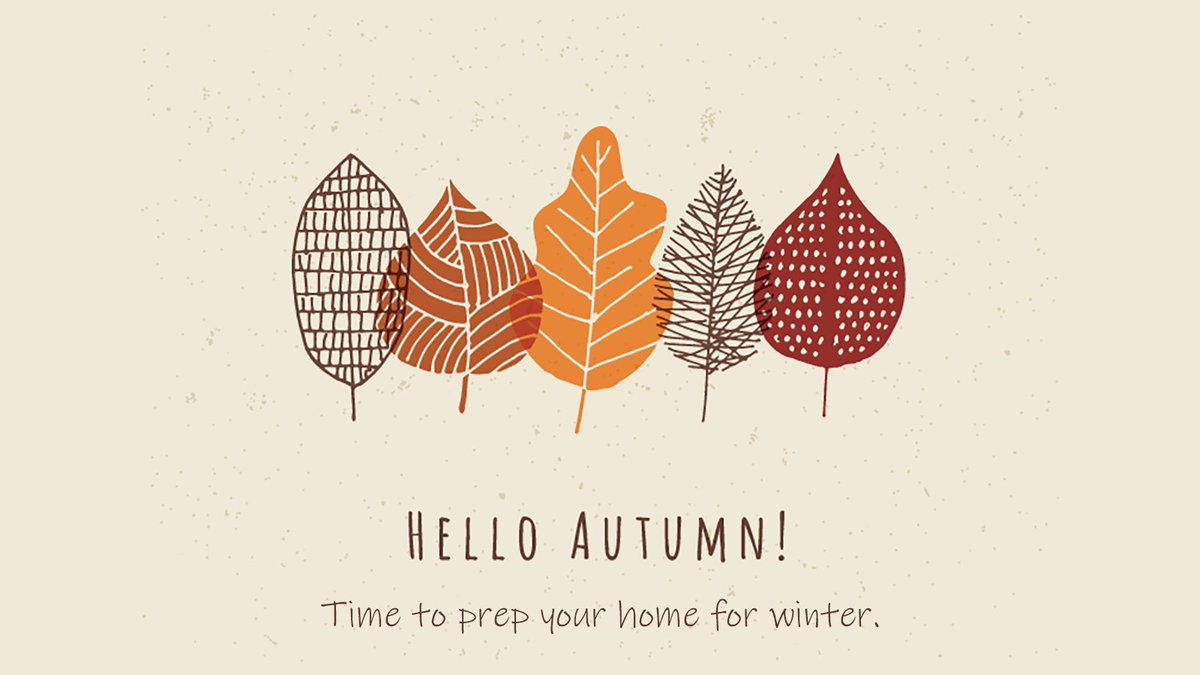 It’s officially fall, y’all! Why not start preparing your home for the new season? Here are three tips to help you get your home ready for the season:

1.Clear leaves &amp; debris from gutters
2.Get chimney inspected &amp; cleaned
3.Review &amp; update your home inventory list