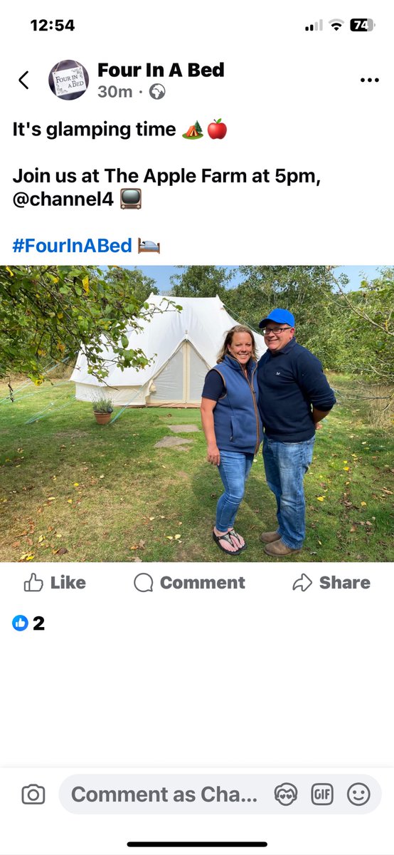 Check us out tonight on #fourinabed 
Channel 4 at 5pm or on catch up! 

Save us from the net curtain lovers 😉😂🙈

#netcurtaingate #fourinabed  #theapplefarmglamping