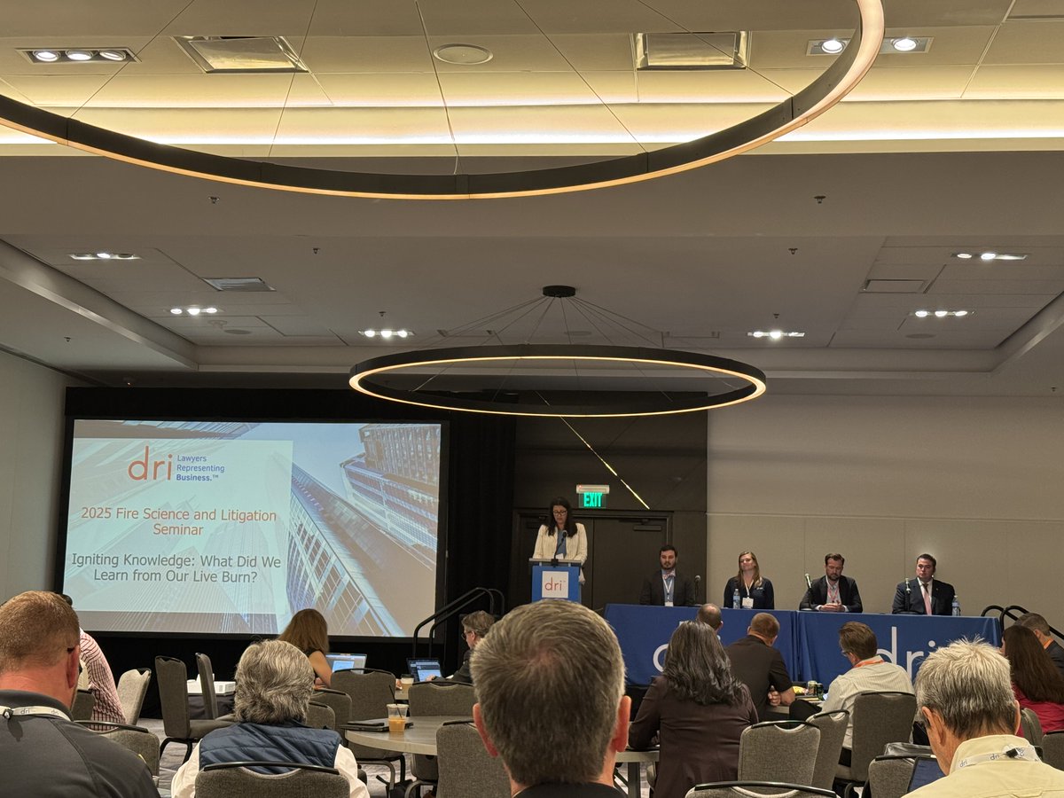 SEA_Engineering's tweet image. Between live burns, panel discussions, networking and mock direct and cross examinations, the S-E-A team had a great time learning, sharing, and interacting with all in attendance at DRI Fire Science earlier this month. 

#fireinvestigation #fireprotection #electricalengineering