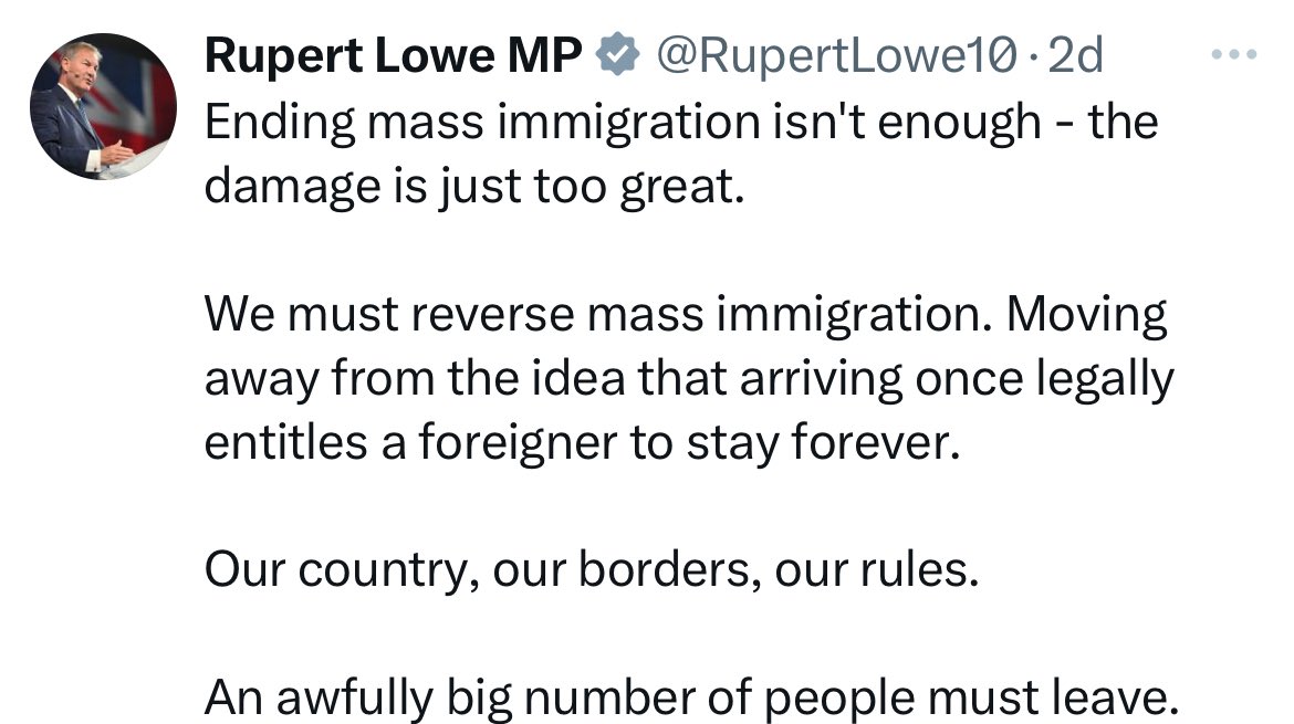 Number10cat's tweet image. We don't have a problem with immigrants, just those who are criminals...
We don't have a problem with immigrants, just those who entered the country illegally...
We don't have a problem with immigrants, just those who don't speak English...
We don't have a problem with…