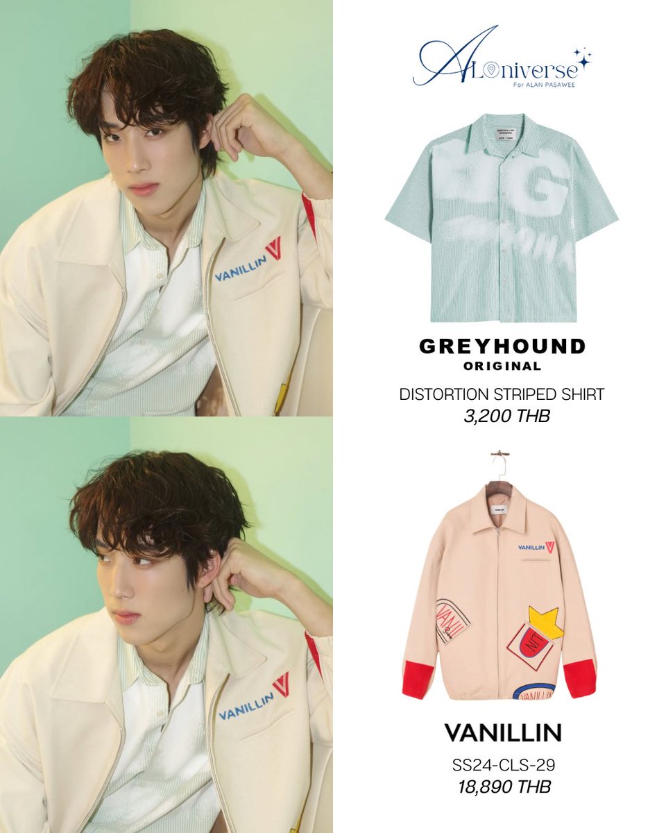 ALANiVERSE ✨ (@alaniverse_) on Twitter photo MC NOBBY 🎤🎶
at <a href="/TMCcountdown/">Thailand Music Countdown</a>
#ALANiVERSE #ALANpasawee
IG Post : 23.09.2025
📸 @ pugkyy
📍 #greyhoundoriginal
• Distortion Striped Shirt
📍 #Vanillin
• SS24-CLS-29 MC NOBBY 🎤🎶
at <a href="/TMCcountdown/">Thailand Music Countdown</a>
#ALANiVERSE #ALANpasawee
IG Post : 23.09.2025
📸 @ pugkyy
📍 #greyhoundoriginal
• Distortion Striped Shirt
📍 #Vanillin
• SS24-CLS-29