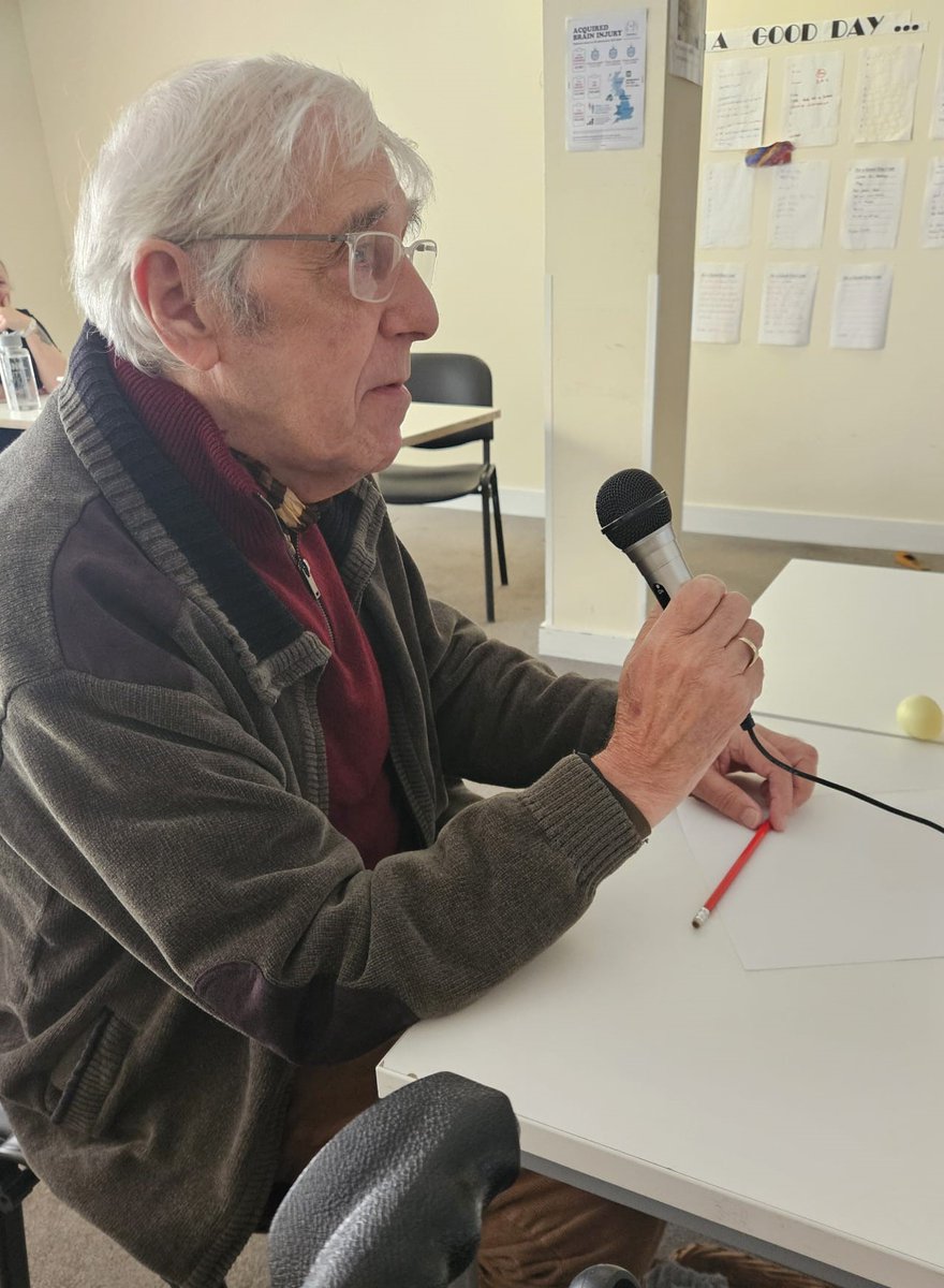 HeadwayBS's tweet photo. Sutton House clients let loose and had some fun this week singing #karaoke. They each took a turn to chose a song and raised the roof with some very enthusiastic singing!
#singing #singingfun #braininjury https://t.co/zQKGbS2MpQ