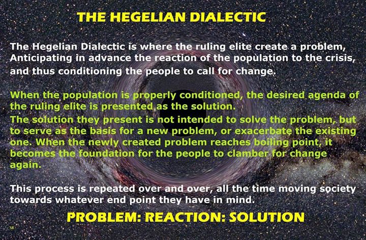 gr8save27's tweet image. Problem reaction solution
Hegelian dialectic
Don’t put ur faith or trust in man
#lookup
#Ourscriptedreality
#Crimesagainsthumanity