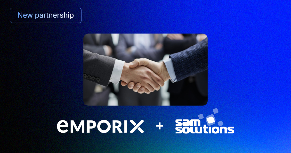 SaMSolutionsCom's tweet image. 🚀 We’re excited to become an Implementation Partner for Emporix! 
Now, SaM Solutions can help businesses deploy AI‑powered, composable commerce workflows fast and without custom code. 
Read the press release 🔗 👉 sam-solutions.com/news/sam-solut…
#ecommerce #AI