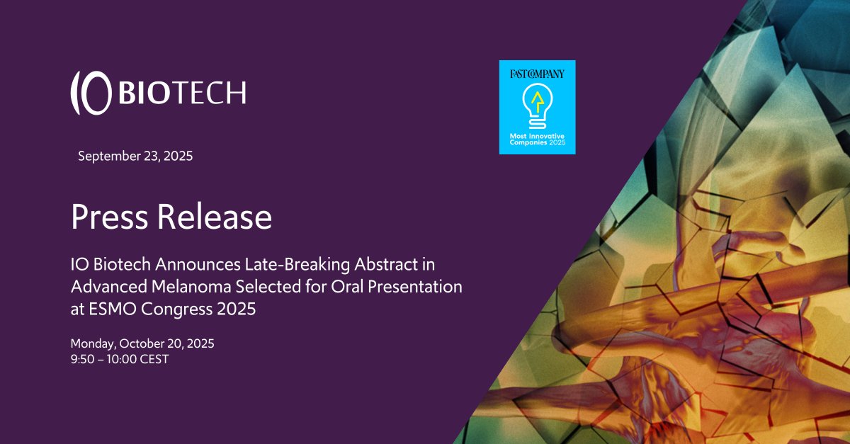 IO Biotech tweet media