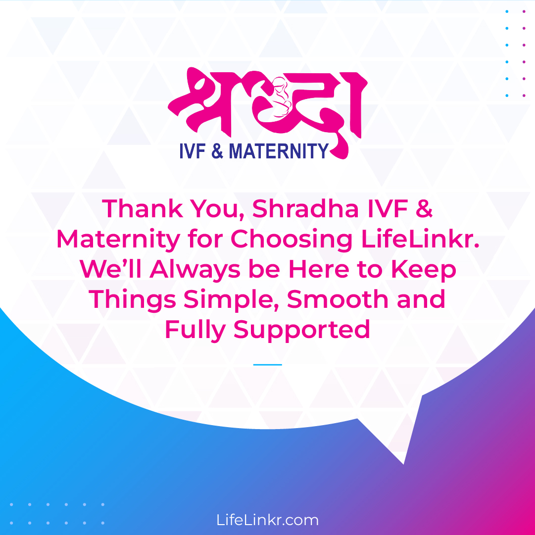 LifeLinkr_IN's tweet image. ✅ We’re glad to welcome Shradha IVF &amp;amp; Maternity onboard with LifeLinkr. Our software will keep your operations smooth, simple and always supported

#IVFClinicSoftware #IVFClinicManagement #IVFSoftware #FertilitySoftware #CloudBasedSoftware