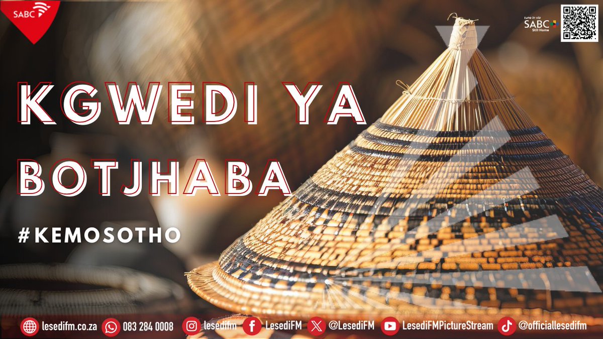 LesediFM's tweet photo. ππ€©Re ikhantsha le ho kgaba ka botjhaba le setso sa rona ππ€©.
#KeMosotho https://t.co/RIjtsAfumQ