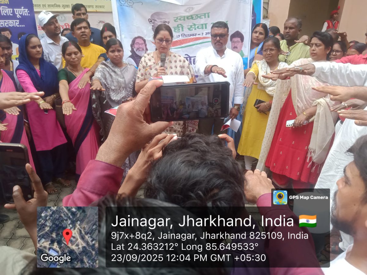 KodermaJjm's tweet image. स्वच्छता ही सेवा 2025 के तहत आज दिनांक 23.09.2025 को कोडरमा जिला के सभी प्रखंड में निम्नलिखित गतिविधियों का आयोजन किया गया.
@dckoderma @Swachhjhar @swachhbharat
#SwachhtaHiSeva2025 #Swachhotsav #SwachhBharat