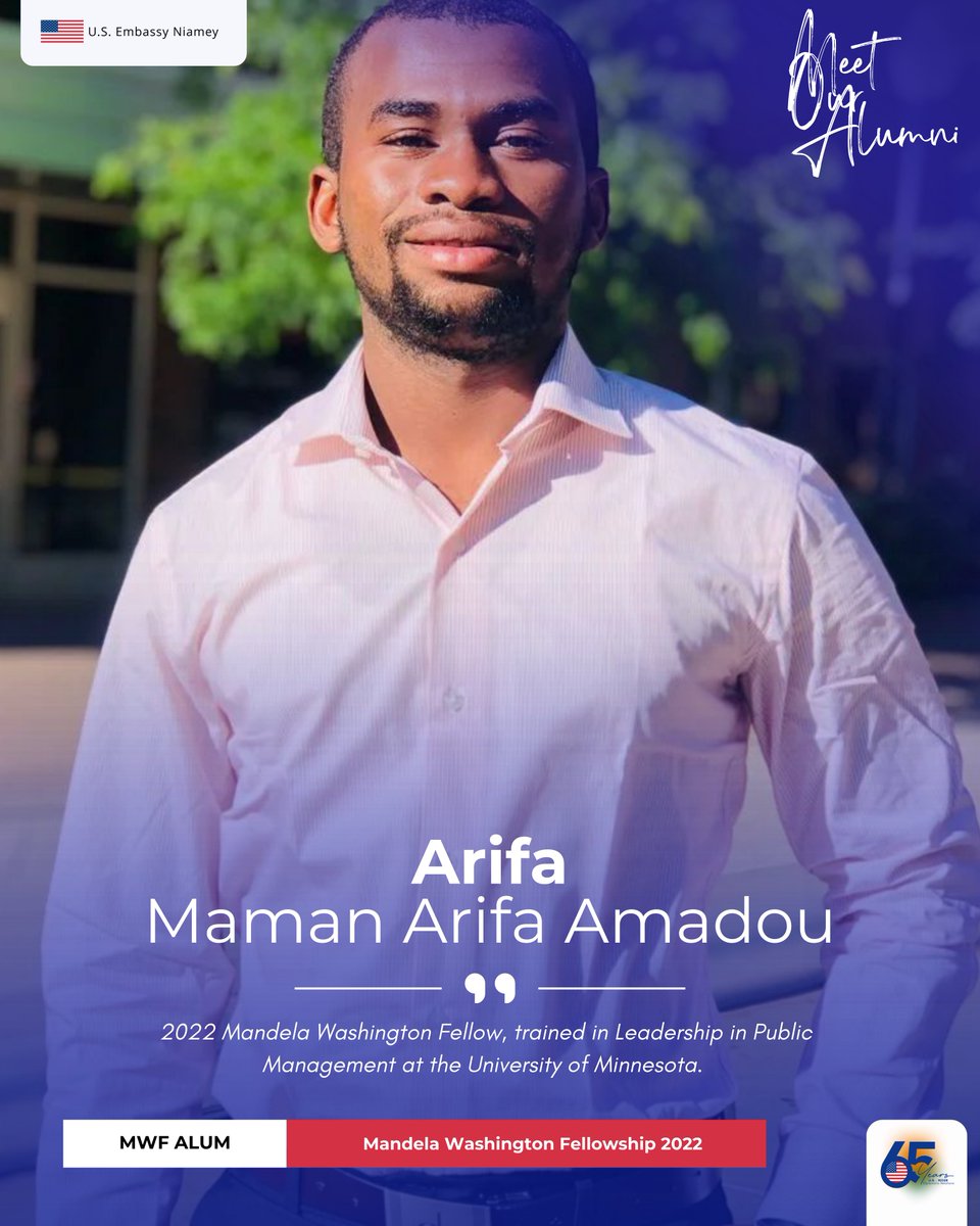 🇺🇸🇳🇪 Alumni Spotlight – Meet Arifa, 2022 Mandela Washington Fellow and Community Leader! 🌍

Arifa Maman Arifa Amadou received his training in Leadership in Public Management at the University of Minnesota. He brings a commitment to service and a commitment to development. He