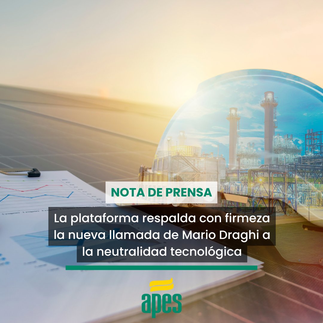 🗞️ NDP CEEES | LA PLATAFORMA RESPALDA CON FIRMEZA LA NUEVA LLAMADA DE MARIO DRAGHI A LA NEUTRALIDAD TECNOLÓGICA

🔗 Consulta la nota completa en la web de <a href="/CEEES_es/">CEEES</a> : acortar.link/h3YQO5