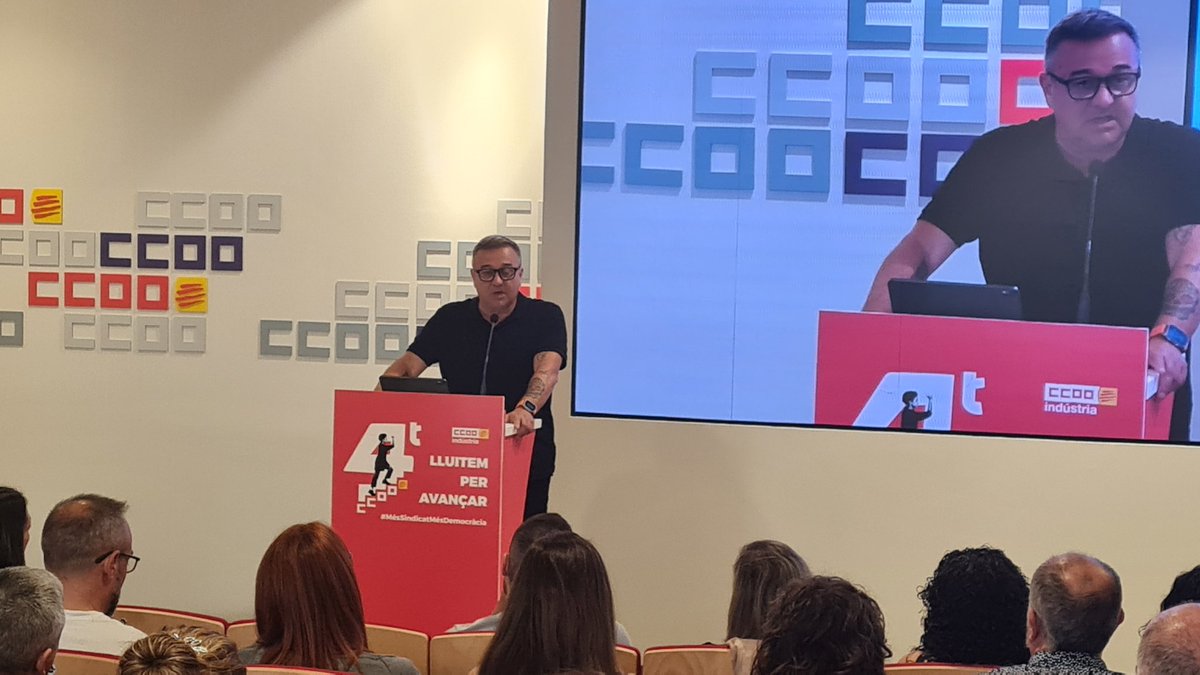 Aquest matí s'ha reunit el Consell de #CCOOindústria de Catalunya en el qual hem: 

📌 analitzat el context en què hem de desenvolupar la nostra activitat 
📌 situat els principals reptes que encarem
📌 explicat les properes mobilitzacions, tant generals com dels nostres sectors