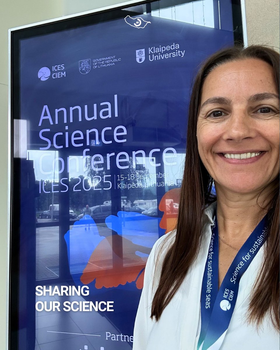MARE_Madeira's tweet image. Ana Dinis joined the #ICES Annual Science Conference in Klaipėda 🇱🇹, presenting “Bridging conservation &amp;amp; community: stakeholders’ views on a Macaronesian marine corridor” in the #marine #biodiversity &amp;amp; #ecosystem services session!