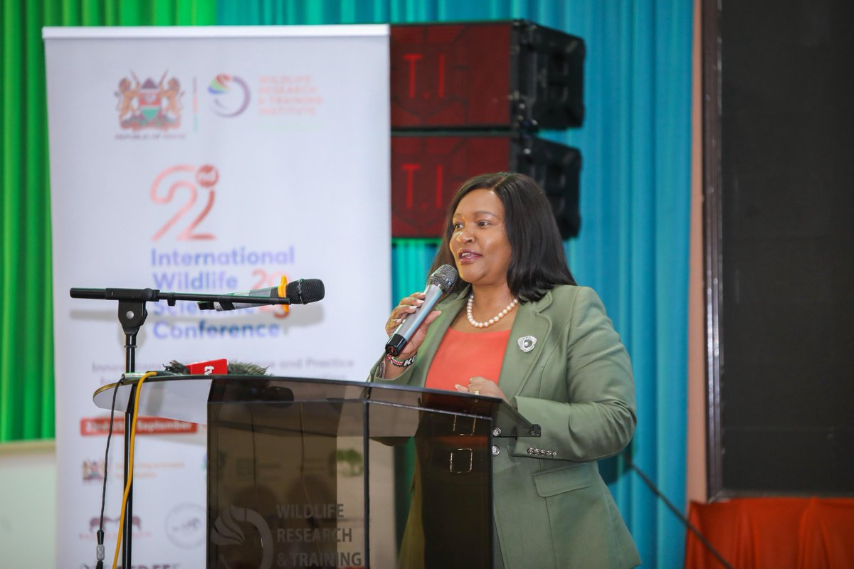 Kyp_Kevin's tweet photo. Kenya is talking about the future because of planning on the future of the wildlife sector #WRTI2025
Wildlife Science https://t.co/Byd9umtDar