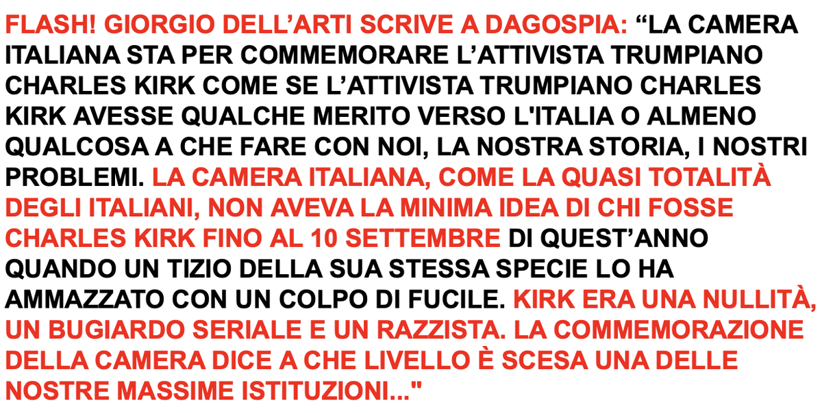 Giorgio Dell’Arti da incorniciare su Dagospia

dagospia.com/cronache/flash…