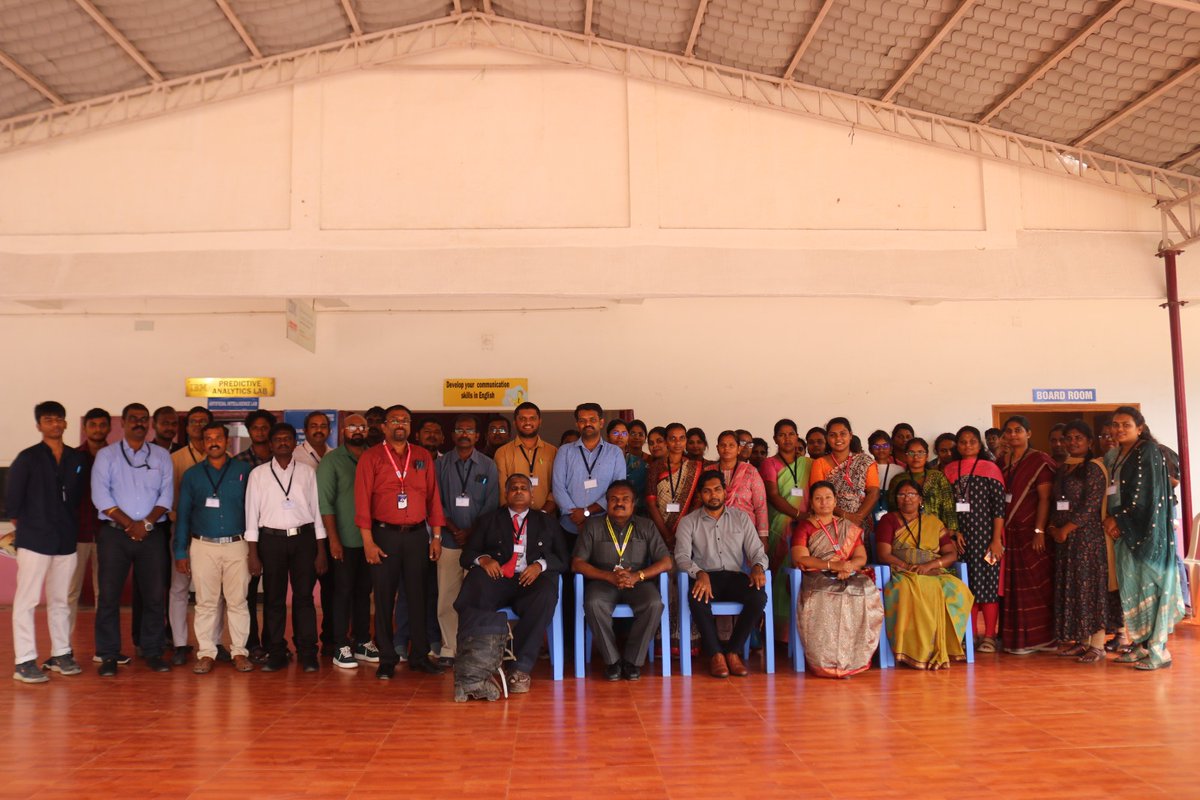 RoboRAM7's tweet image. We successfully concluded the FDP on AI & ML at Francis Xavier Engineering College, organised by the Dept. of CSE. The program empowered faculty with hands-on insights into AI & ML, strengthening their ability to shape future-ready learners. 🚀
#AI #ML #FDP