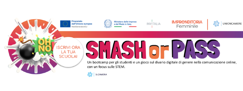CamComTorino's tweet image. 🎓Bootcamp “Smash or pass”
💡Percorso interattivo dedicato alle scuole superiori per sviluppare competenze #digitali, spirito critico e consapevolezza online
#camcomtorino @unioncamere @mimit_gov #formazione #inclusività
👉Date e modalità di iscrizione su to.camcom.it/percorso-forma…